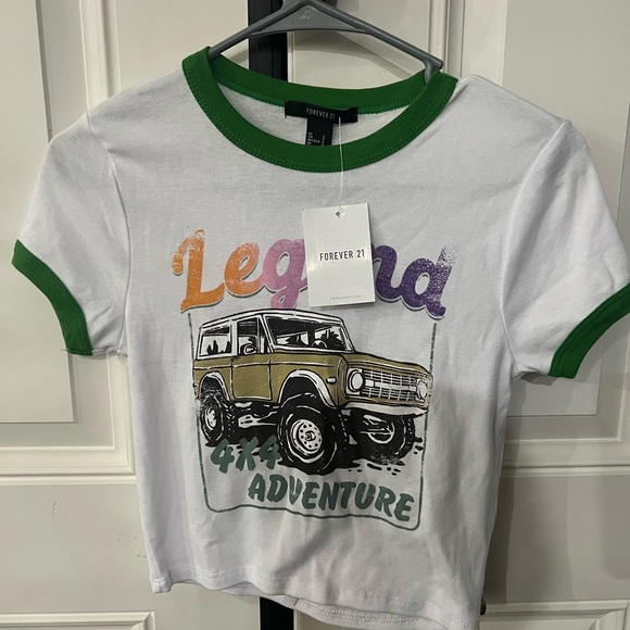 💚Legend Graphic Ringer Tee - Picture 5 of 7